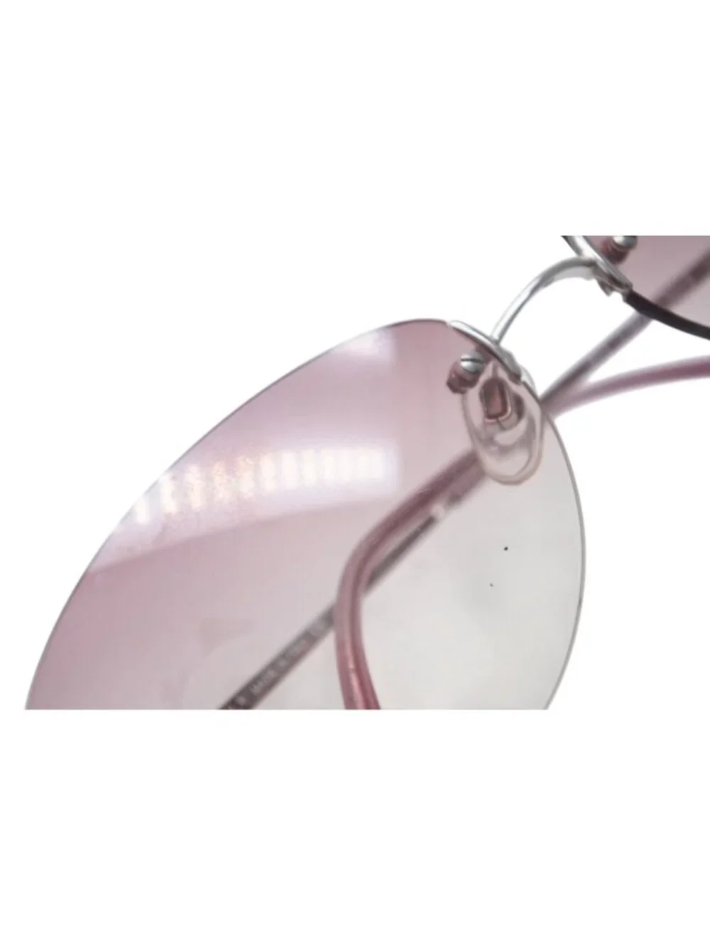 Chanel CC Logo Sunglasses Pink Acetate Eyewear